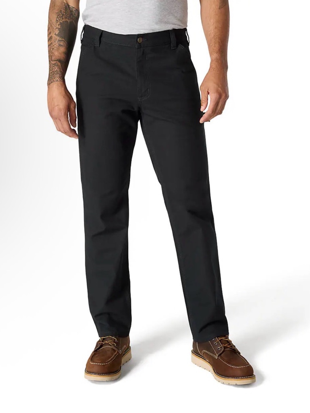 Carhartt Rugged Flex Duck Utility Work Pants 34x34 Black Straight Fit